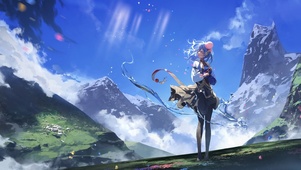 4k治愈美少女