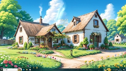 护眼 退隐山林小屋