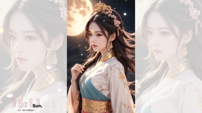 4K性感Ai古风美少女