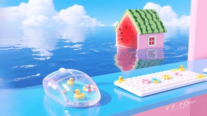 加班也有我的度假风景