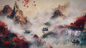 古风风景AI壁纸