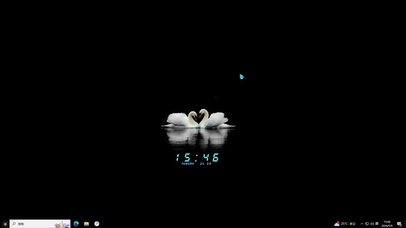 黑色天鹅—【主题桌面】