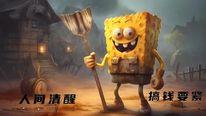 勤劳的海绵宝宝