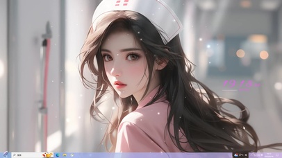 清纯制服护士姐姐