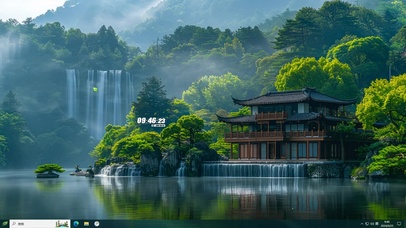 古风护眼山水主题