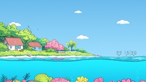 海岛小屋