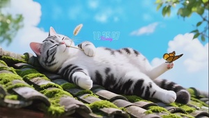 慵懒的小猫咪