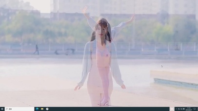 清纯可爱白丝双马尾美女 热舞