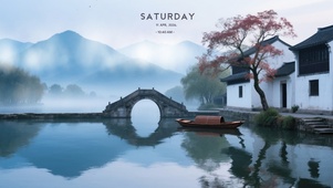 国风治愈江南水乡