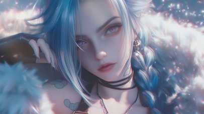 炫酷美少女金克斯