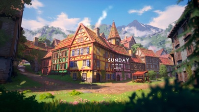 唯美治愈动漫小镇