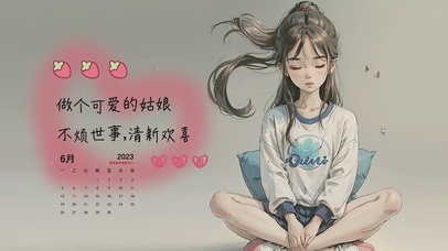 做个可爱的姑娘