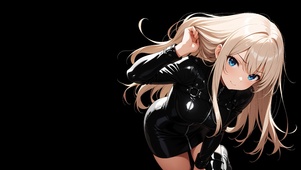 皮衣少女