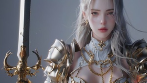美女骑士
