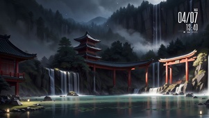 国风山水