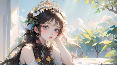 云淡风轻，笑靥如花