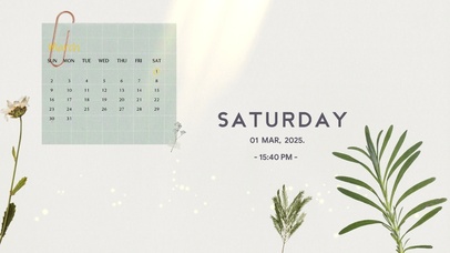 简约分区绿植分区桌面