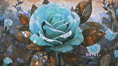 幻彩马赛克玫瑰