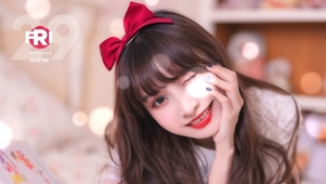爱笑的清纯美女