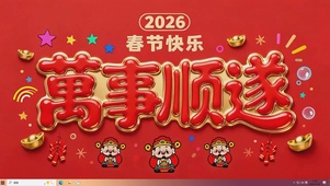 春节快乐主题