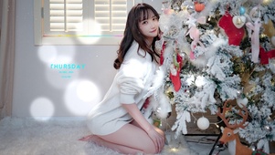 清纯性感美少女（圣诞节美女）