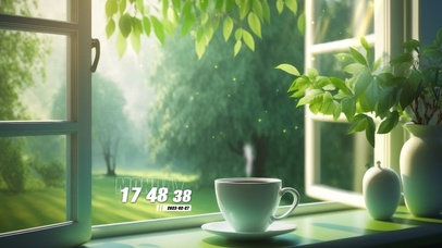 绿色护眼下午茶