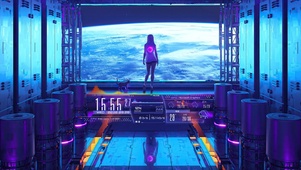4K宇宙太空舱