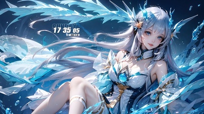 唯美冰雪女神