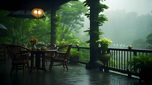 4K雨后炊烟