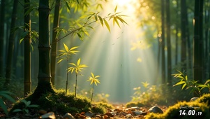 清新竹林