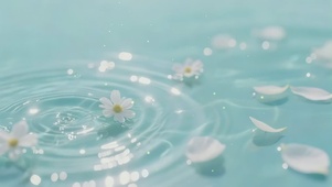 涟漪轻漾，温柔满溢