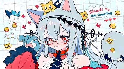 浊心斯卡蒂-小猫娘