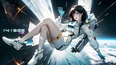 4k科技太空少女