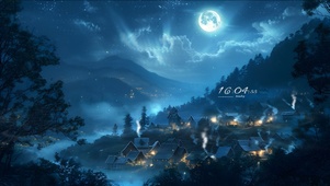 深夜古镇4K 