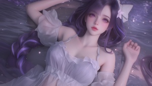 萌系可爱水上女孩