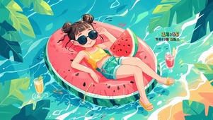 可爱漂流女孩