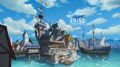 4K动漫港口码头