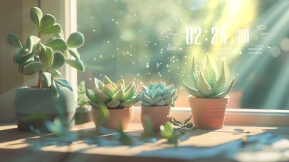 小清新多肉静物