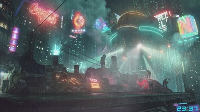 赛博风——废墟