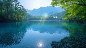 静谧的湖泊