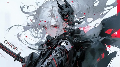 暗系少年刀客