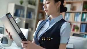 4K制服美女