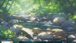 林间小溪