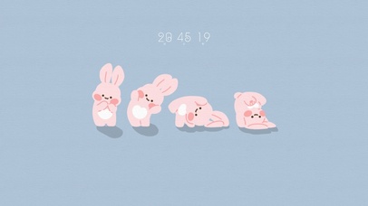 软萌兔兔超治愈！