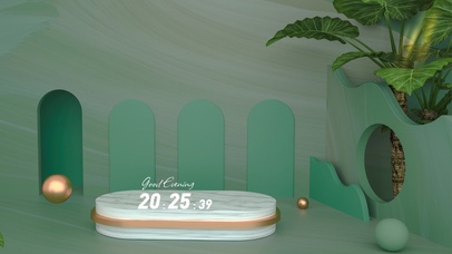 简约清新护眼几何