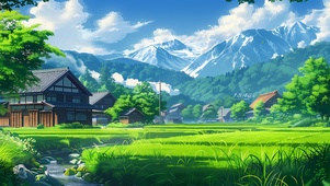 唯美护眼乡村