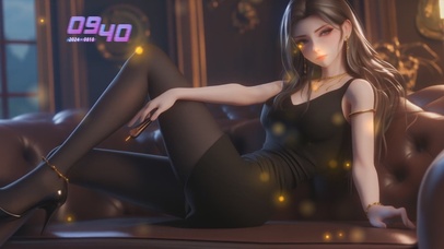 气质如同初春的清晨，朦胧而清新