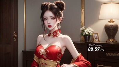 国风古风可爱少女