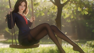 宛如仙子降临