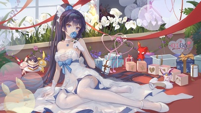 可爱白丝动漫美少女